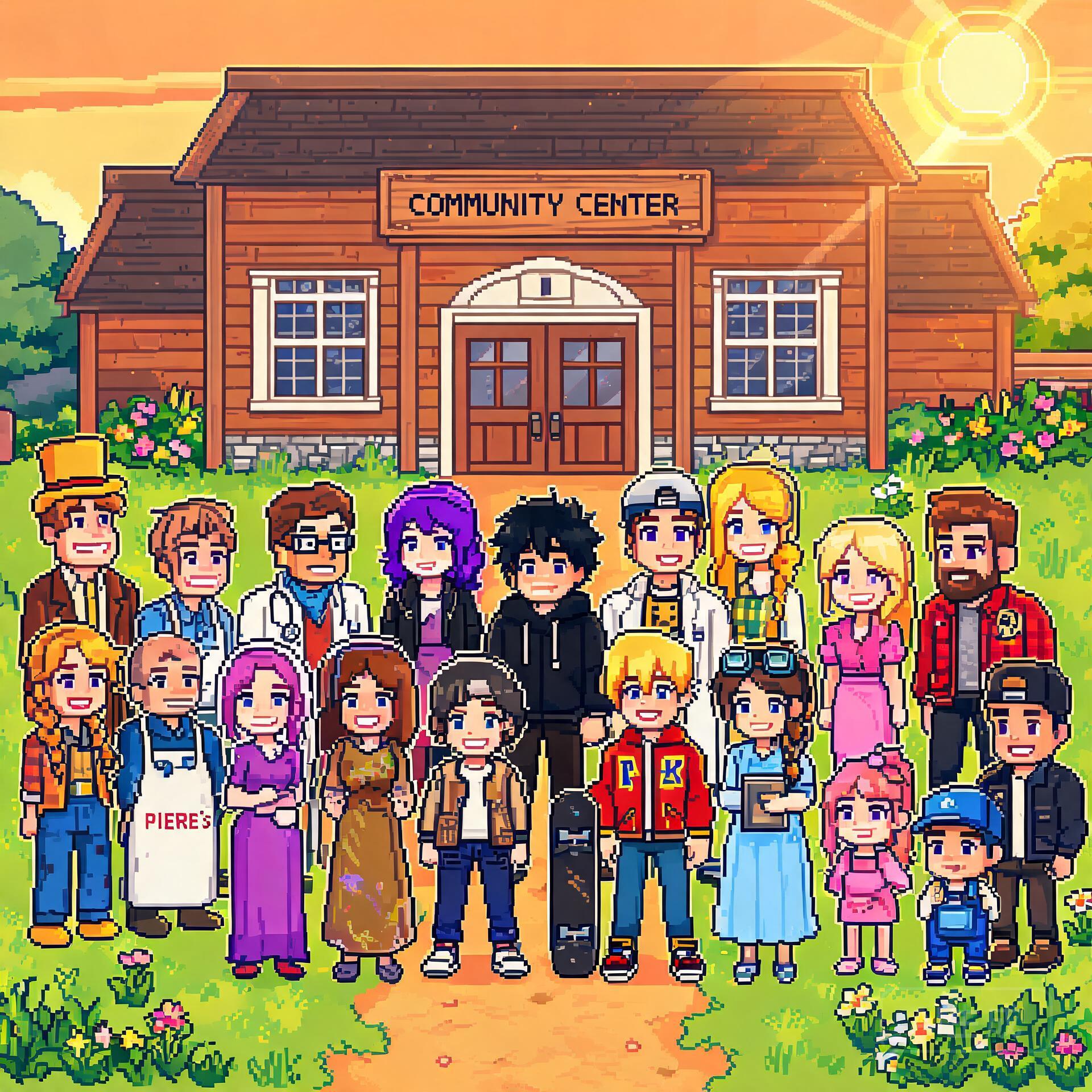 星露谷物语 NPC 村民 / Stardew Valley villagers