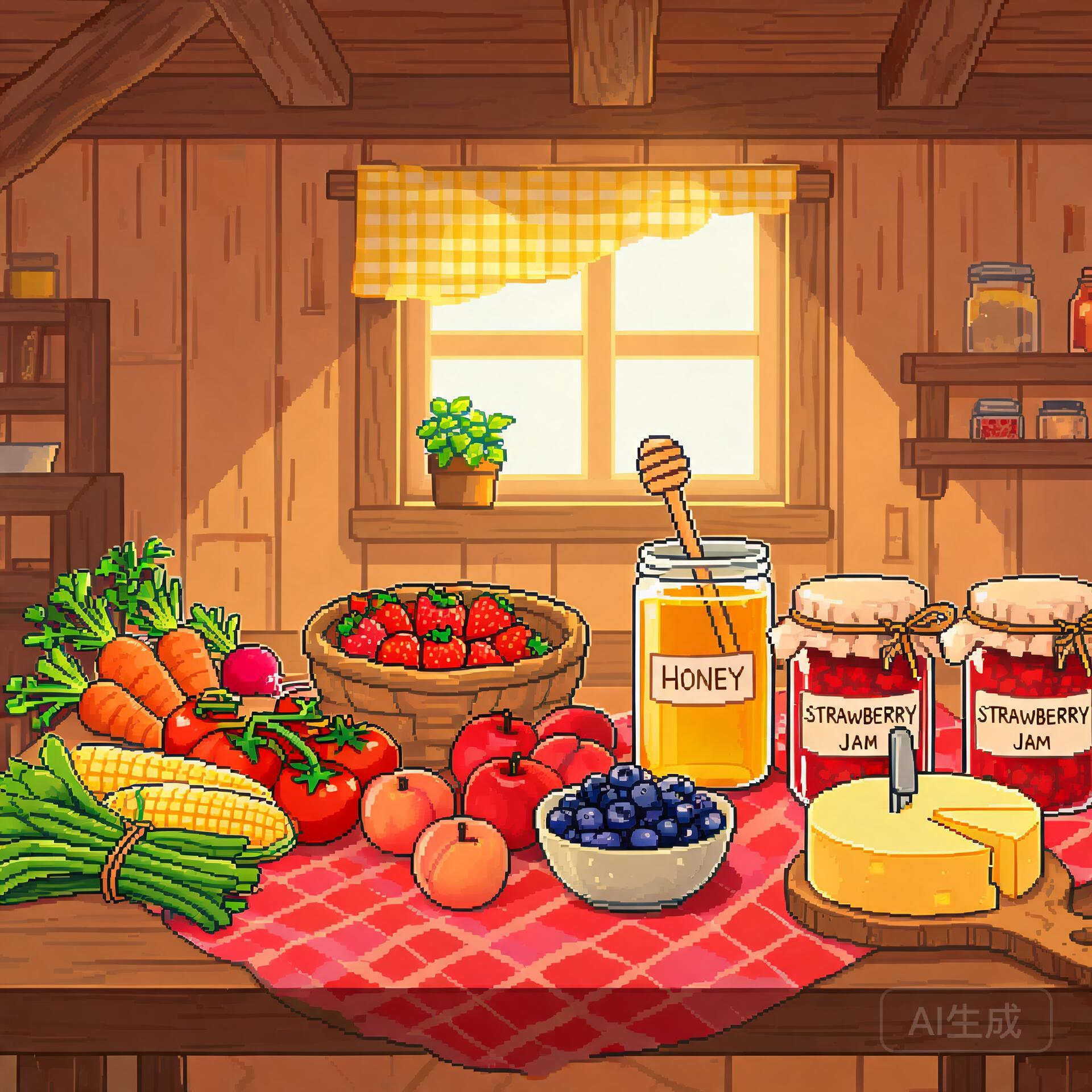 星露谷物语 各类作物 / Stardew Valley crops collection